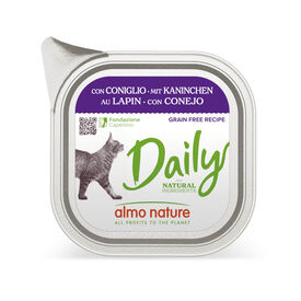 Bandeja para gatos Almo Nature Daily Grain Free Rabbit