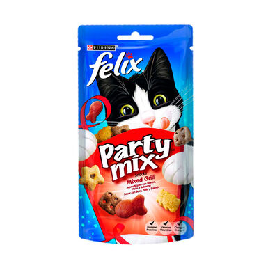 Felix Bocadinhos Party Mix Grill para gatos