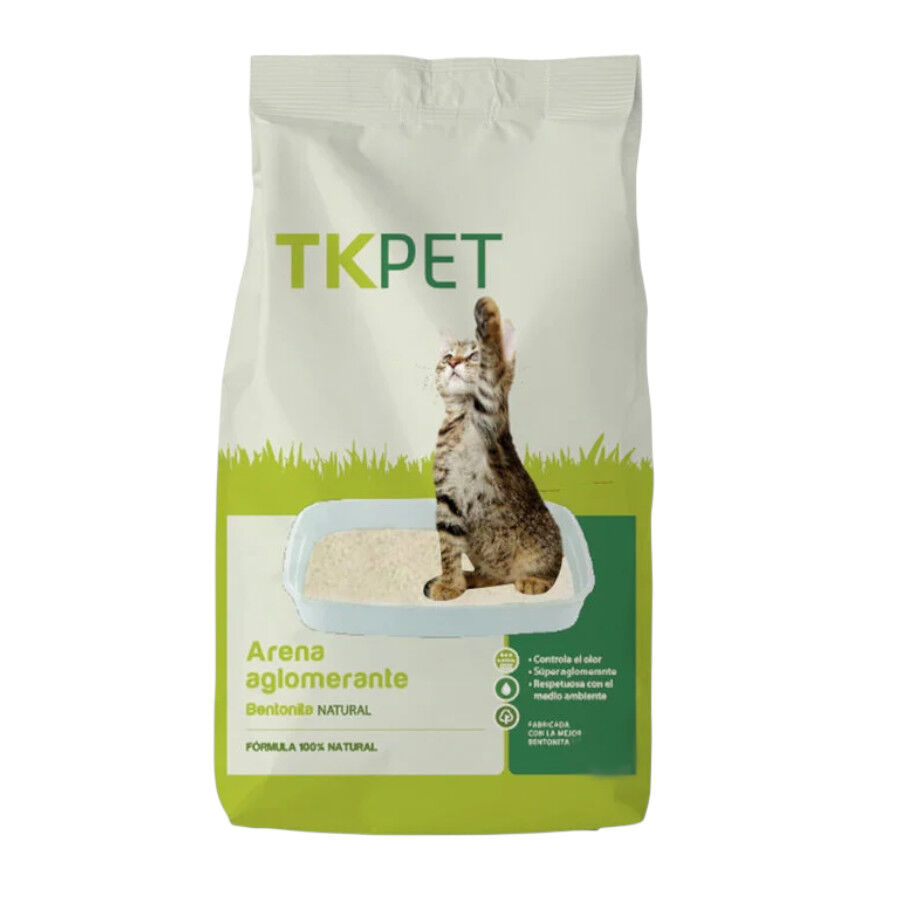 TK-Pet Areia Aglomerante de Bentonita Natural para gatos, , large Imagem n&uacute;mero 1