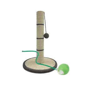 Pack Arranhador de Sisal e Bola Interativa para Gatos