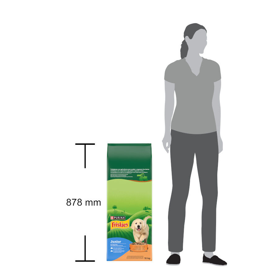 Friskies Junior frango e legumes ra&ccedil;&atilde;o cachorros, , large Imagem n&uacute;mero 7
