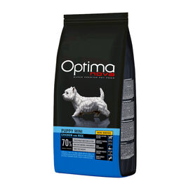 Optima Nova Puppy Mini Frango ra&ccedil;&atilde;o para c&atilde;es
