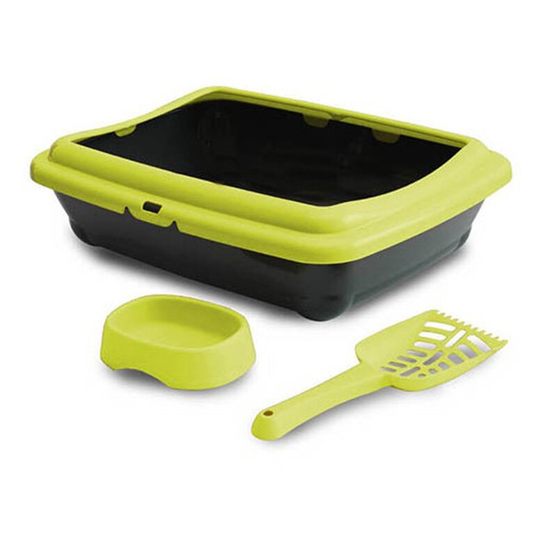 Nayeco Kit de inicio para gatos bandeja y plato Imagem número 1 Nayeco Kit de inicio para gatos bandeja y plato Imagem número 1