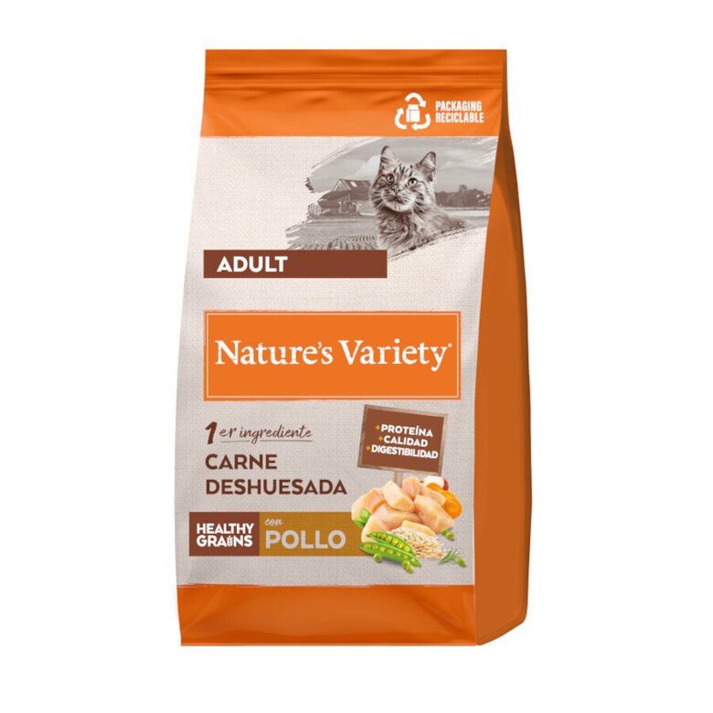 7 kg Nature's Variety Healthy Grains Adult Frango ração para gatos,  Imagem número 1 7 kg Nature's Variety Healthy Grains Adult Frango ração para gatos, , large Imagem número 1