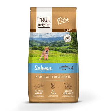 True Origins Puppy Pure Salmão ração para cachorros