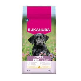 Eukanuba Puppy Large Breed Ra&ccedil;&atilde;o de frango para c&atilde;es