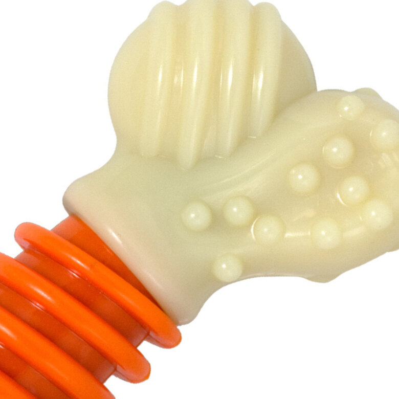 Nylabone Osso Mordedor Dentário com Sabor a Bacon para cães,  Imagem número 3 Nylabone Osso Mordedor Dentário com Sabor a Bacon para cães, , large Imagem número 3