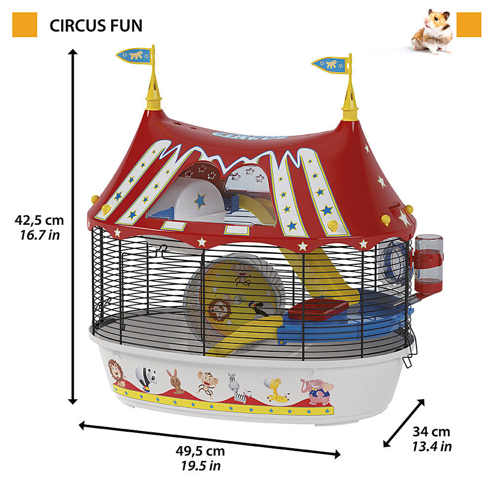 Gaiola Ferplast Circus para hamster, , large Imagem n&uacute;mero 2