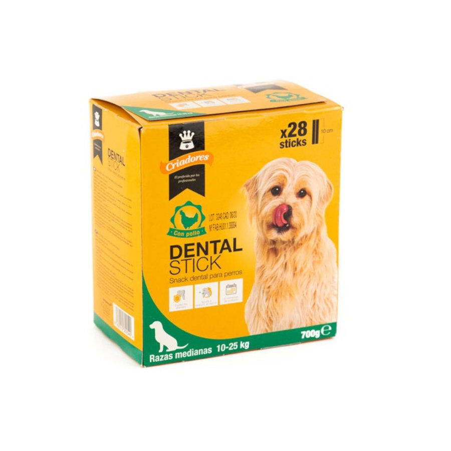 Criadores Dental Stick pollo para perros medianos Imagem n&uacute;mero 1
