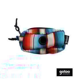 Gotoo Porta sacos estampado colorido para cães