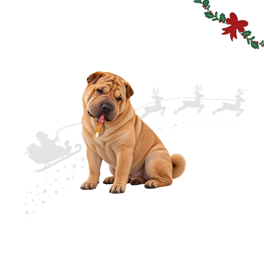 1 pack x 10 uns. Wonder Christmas Twist Snacks Entran&ccedil;ados para C&atilde;es, , large Imagem n&uacute;mero 1