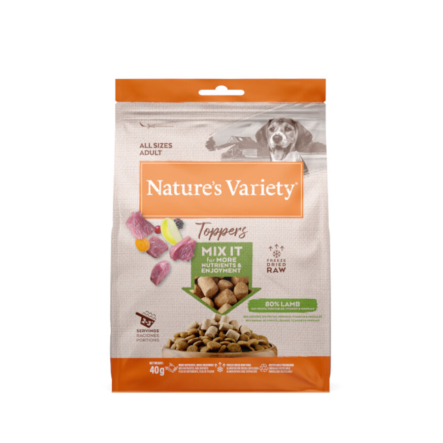 40 g Nature's Variety Toppers Adult Cordeiro para c&atilde;es, , large Imagem n&uacute;mero 1