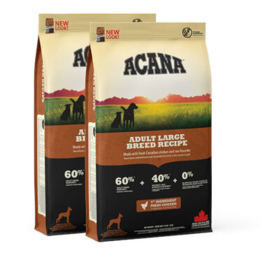 Acana Adult Large Breed - 2x17 kg Pack Poupan&ccedil;a