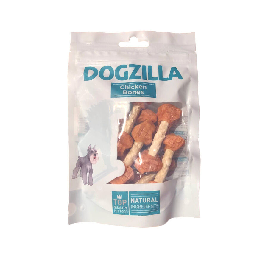 100 g Dogzilla Ossinhos de Frango para c&atilde;es, , large Imagem n&uacute;mero 1