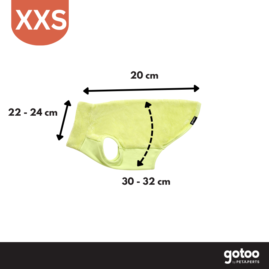 Gotoo Camisola Polar Verde-Lima para c&atilde;es, , large Imagem n&uacute;mero 4