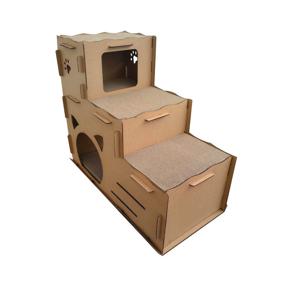 Catshion Escada Arranhador Grande de Cart&atilde;o para gatos, , large Imagem n&uacute;mero 2