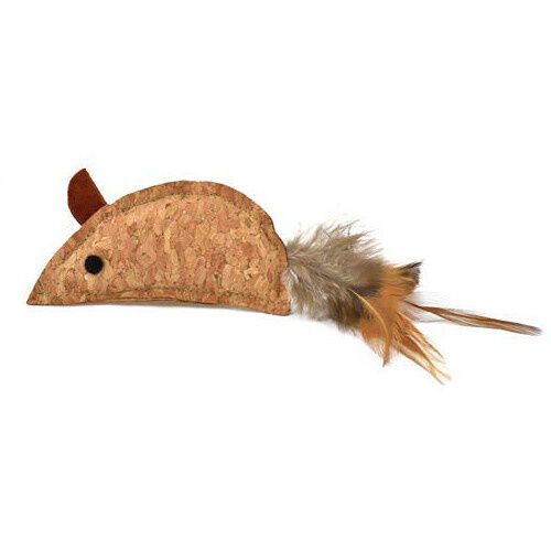 Nayeco Rato de Corti&ccedil;a com Penas para gatos, , large Imagem n&uacute;mero 1