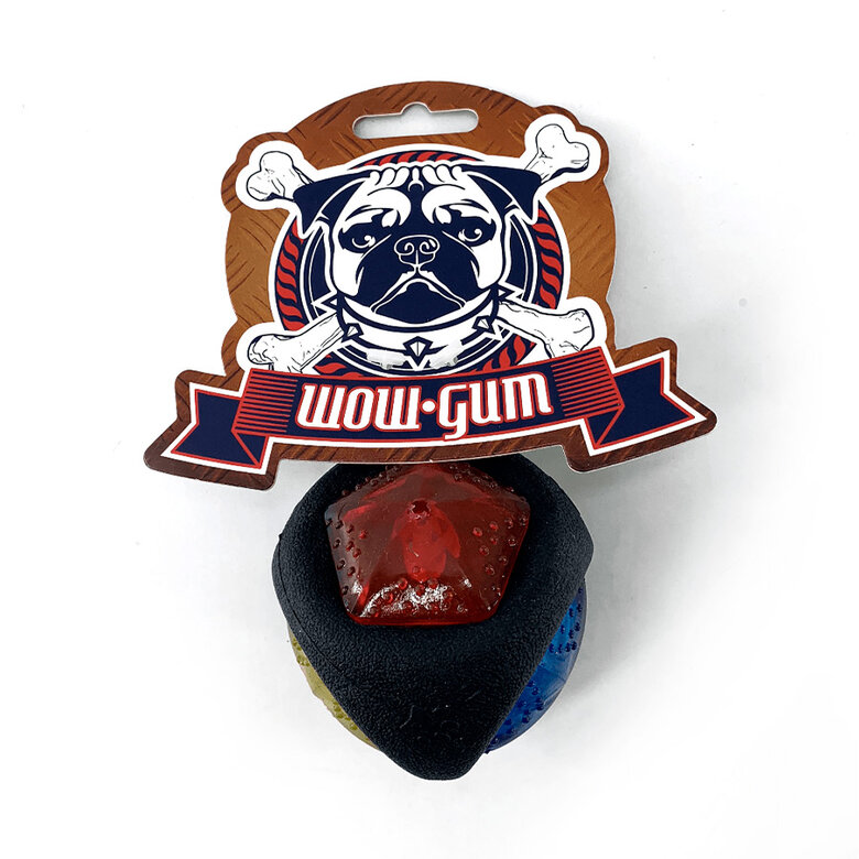 Wow Gum Bola Neon Multicor para cães, , large image number null