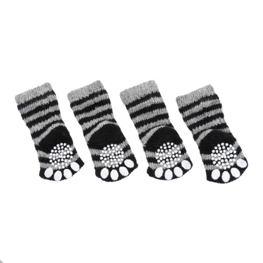 Karlie Meias Preta e Cinza para c&atilde;es, , large Imagem n&uacute;mero 5