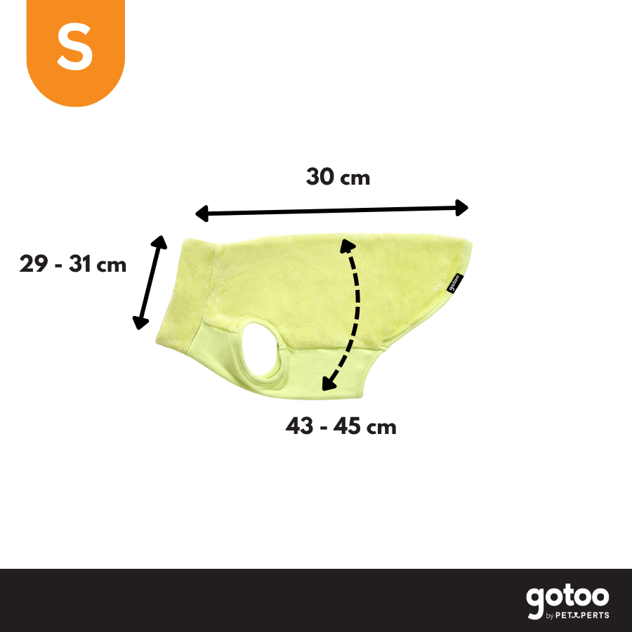 Gotoo Camisola Polar Verde-Lima para c&atilde;es, , large Imagem n&uacute;mero 4