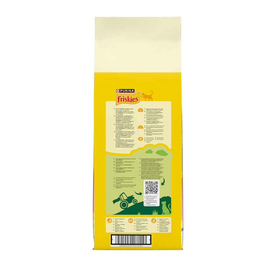20 kg Friskies Adult Vaca, Frango e Legumes ra&ccedil;&atilde;o para gatos, , large Imagem n&uacute;mero 7