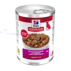 Hill's Science Plan Adult Comida h&uacute;mida de Vaca e Legumes para c&atilde;es