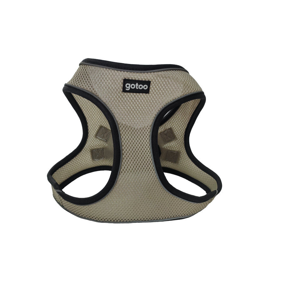 Gotoo Peitoral mesh cinza para c&atilde;es, , large Imagem n&uacute;mero 1