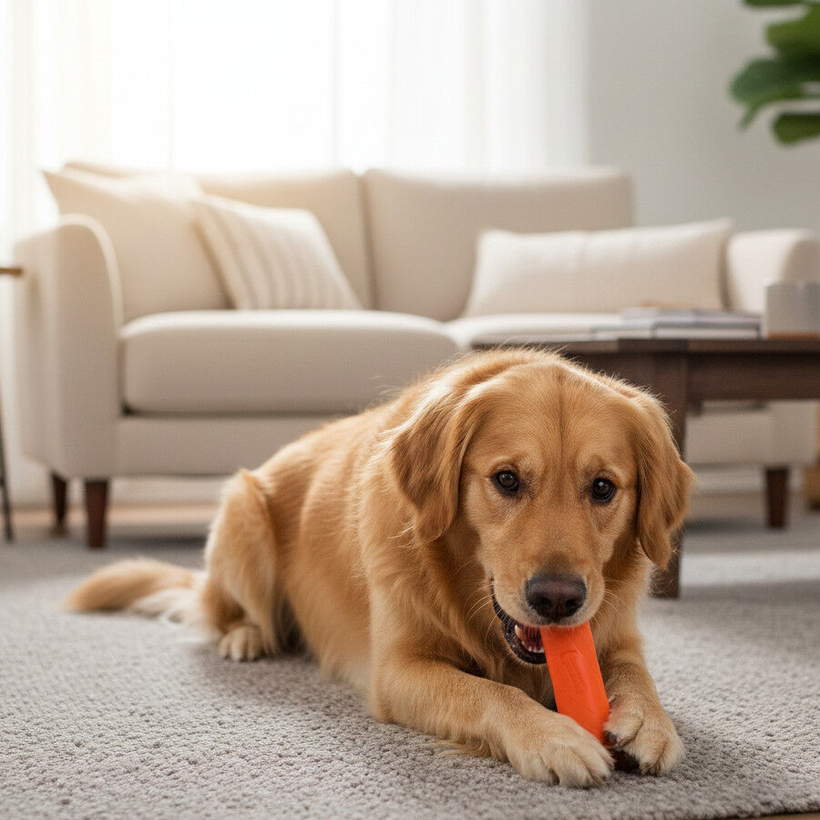 Chuckit! Mordedor de borracha para exterior laranja para c&atilde;es, , large Imagem n&uacute;mero 2