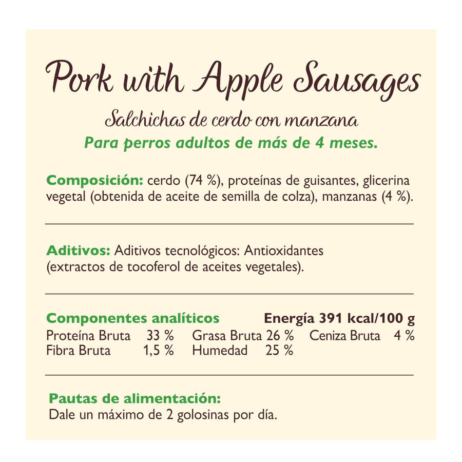 70 g Lily's Kitchen Salsichas de Porco para c&atilde;es, , large Imagem n&uacute;mero 3