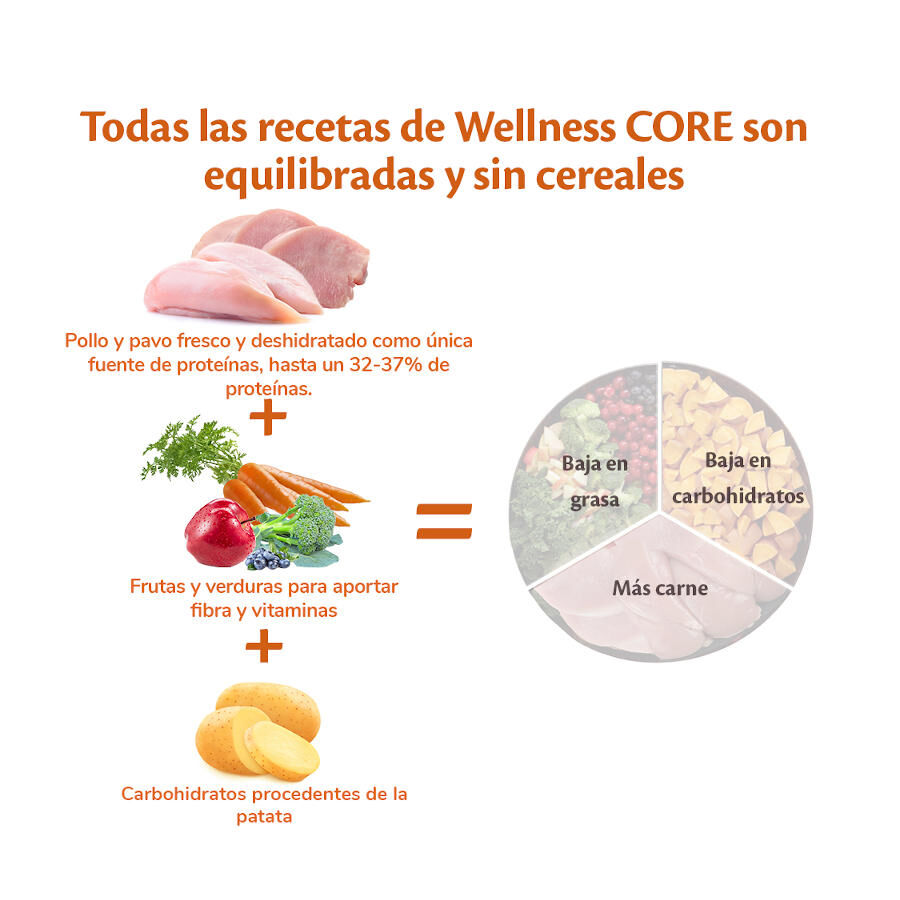 5 kg Wellness Core Adult Small Original Peru e Frango ra&ccedil;&atilde;o para c&atilde;es, , large Imagem n&uacute;mero 4