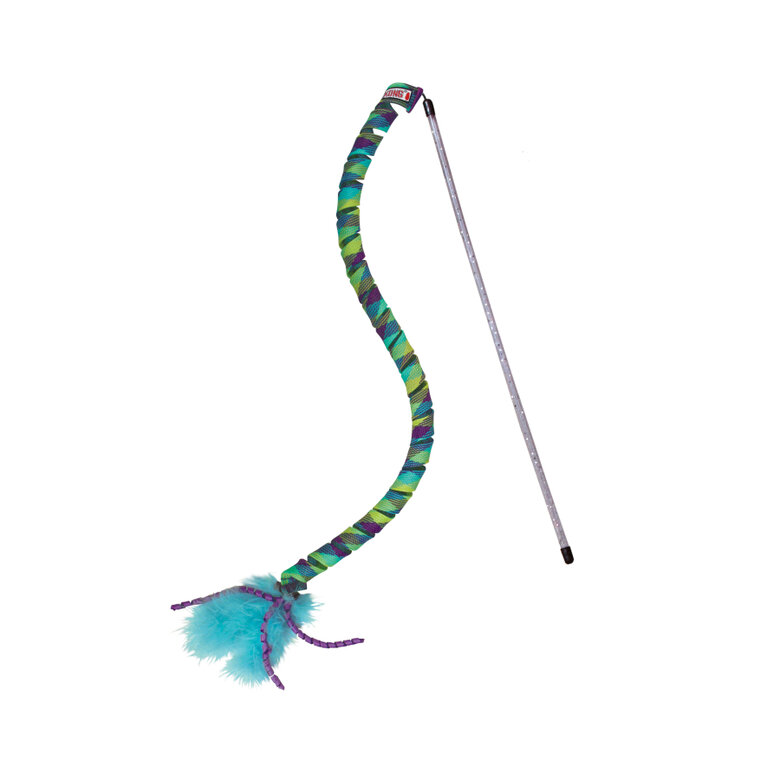 Kong Teaser Curlz Cana com Penas para gatos,  Imagem número 1 Kong Teaser Curlz Cana com Penas para gatos, , large Imagem número 1