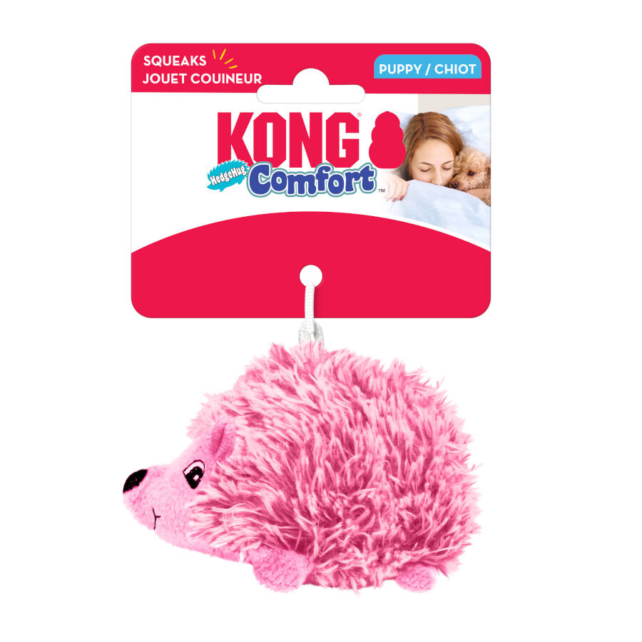 Kong Comfort Hedgehug Assorted Ouri&ccedil;o de peluche para cachorros, , large Imagem n&uacute;mero 2