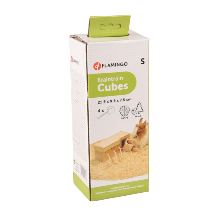 Flamingo Brain train Rody Armario Juguete con cuerda para roedores, , large Imagem n&uacute;mero 3