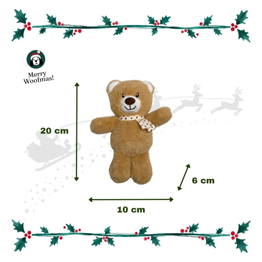 Wonder Christmas Urso Rebu&ccedil;ado Peluche para c&atilde;es, , large Imagem n&uacute;mero 3