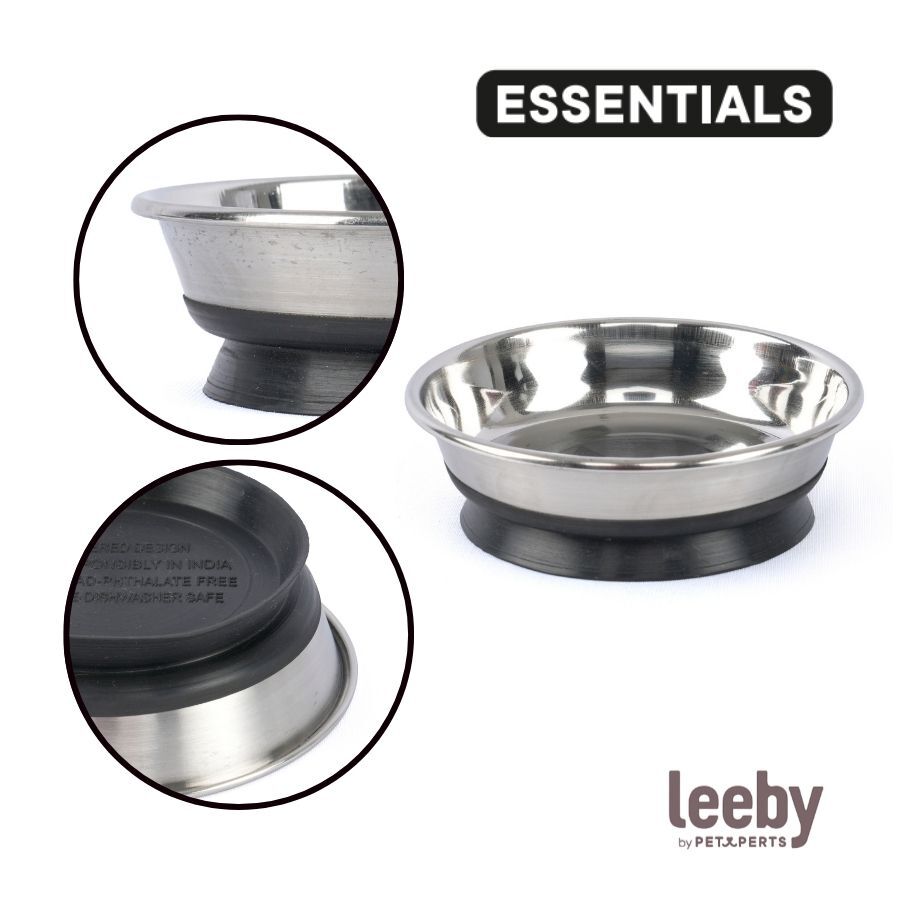 Leeby Comedouro de Metal com Ventosa para gatos , , large Imagem n&uacute;mero 3