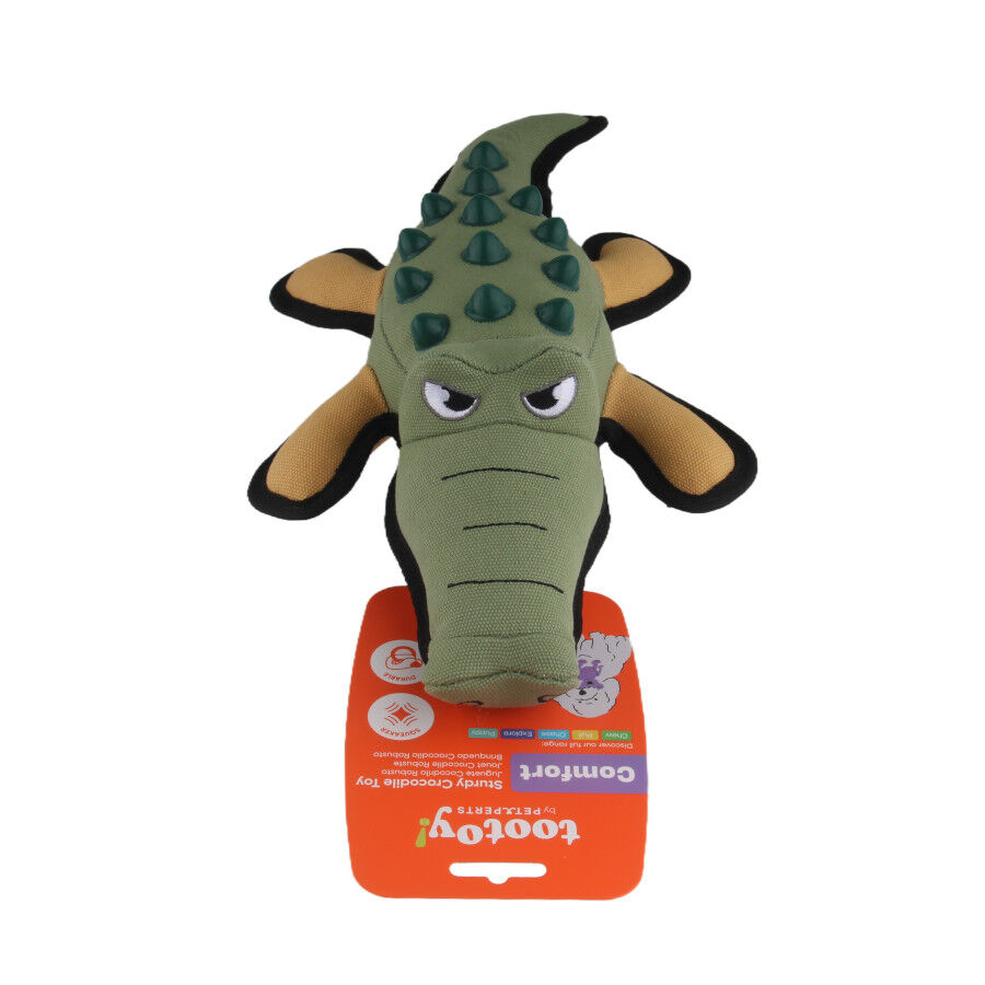 Tootoy! Comfort Brinquedo crocodilo resistente para c&atilde;es, , large Imagem n&uacute;mero 8