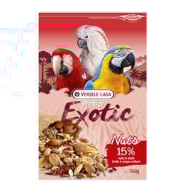 Verserle-Laga Exotic Nuts Snacks para papagaios 