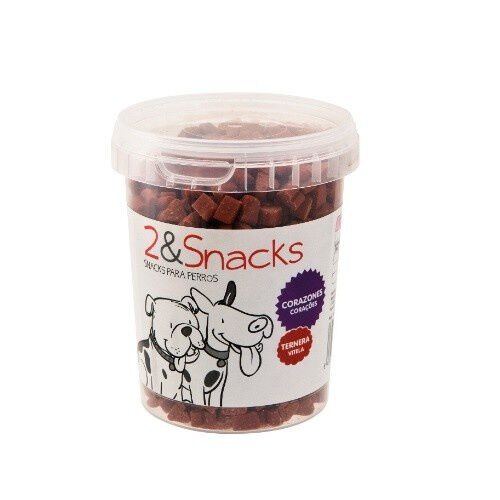 350 g 2&Snacks Biscoitos de Vitela para c&atilde;es, , large Imagem n&uacute;mero 1