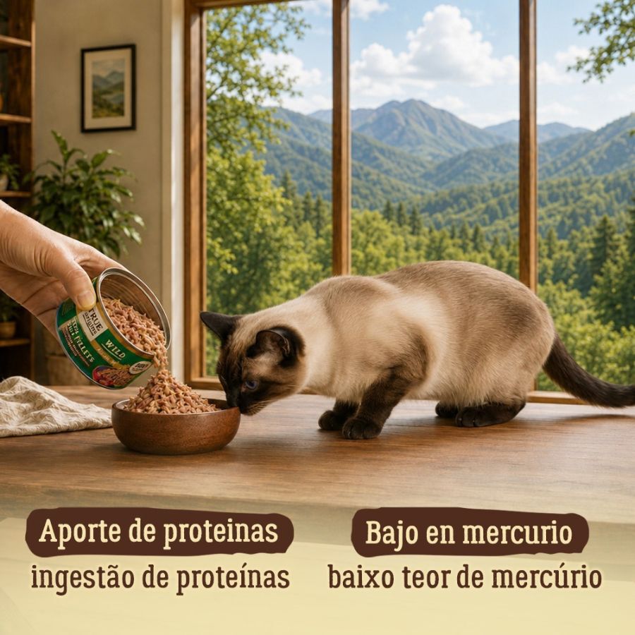 70 g True Origins Wild Comida h&uacute;mida de Atum em lata para gatos, , large Imagem n&uacute;mero 3