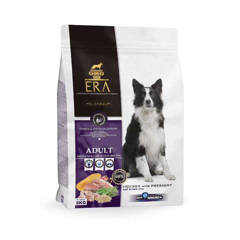 Era Adult Medium&Large Pollo y Faisán pienso para perros Imagem número 1 Era Adult Medium&Large Pollo y Faisán pienso para perros Imagem número 1