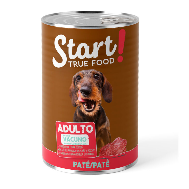 Start Adult Vitela lata para cães, , large image number null