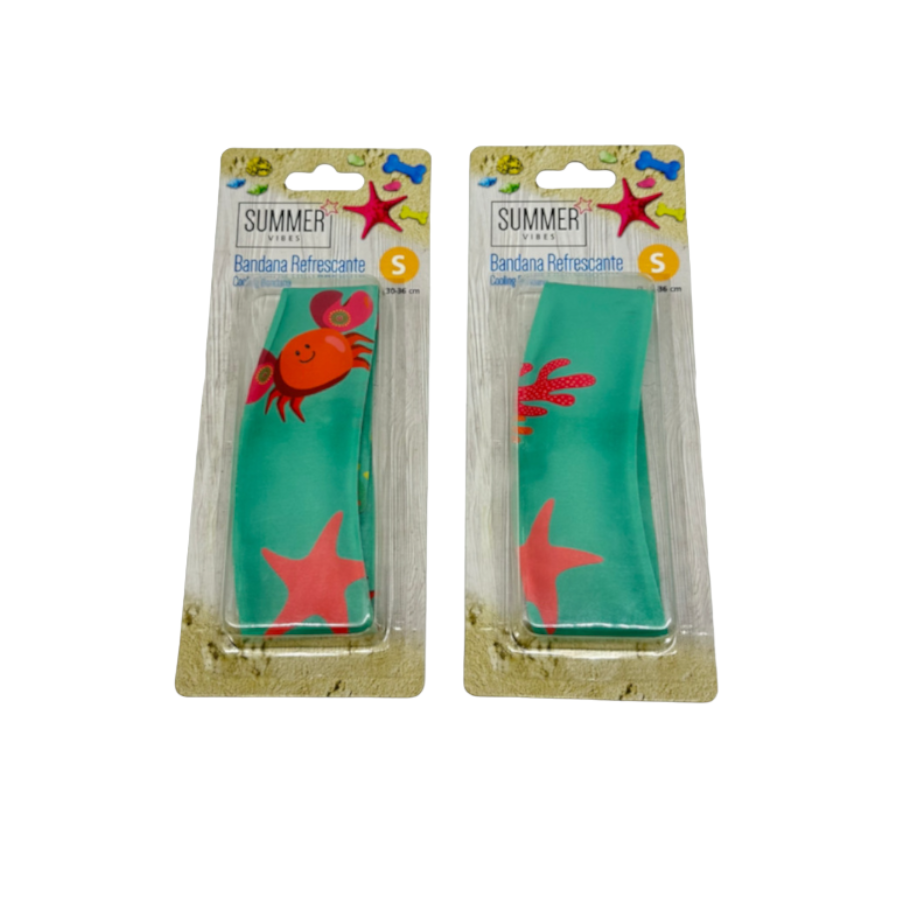 Summer Vibes Bandana Refrescante para c&atilde;es, , large Imagem n&uacute;mero 1