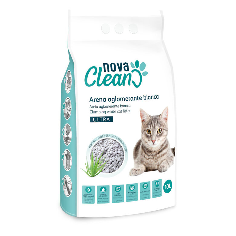10 L Nova Clean Areia Ultra Aglomerante para gatos,  Imagem número 1 10 L Nova Clean Areia Ultra Aglomerante para gatos, , large Imagem número 1