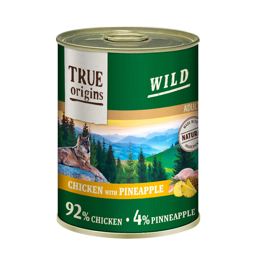 400 g True Origins Adult Wild Frango e Anan&aacute;s lata para c&atilde;es, , large Imagem n&uacute;mero 1