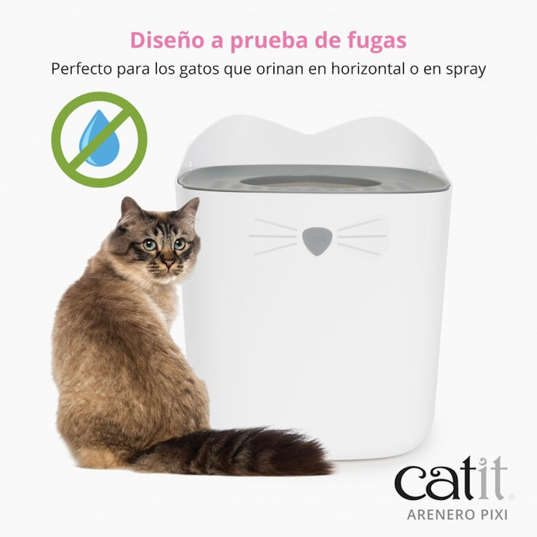 Catit Pixi Caixa de Areia Branca para gatos, , large image number null