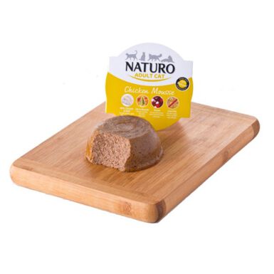 Naturo Adult Frango terrina com mousse para gatos