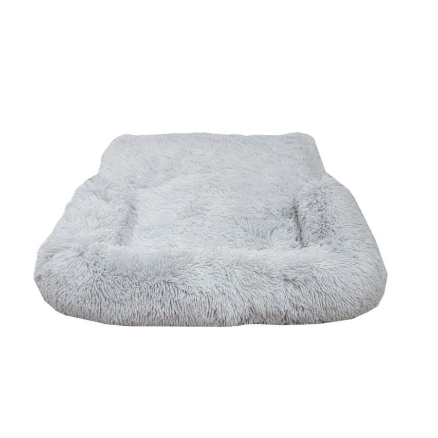 Leeby Cama Anti-Stress Cinzenta para c&atilde;es, , large Imagem n&uacute;mero 3