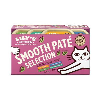 Lily's Kitchen Feline Smooth Selection patê terrinas - Multipack