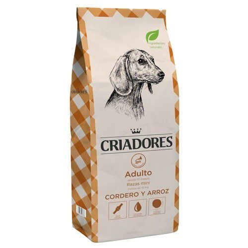 Criadores pienso adultos mini cordero para perros Imagem n&uacute;mero 1