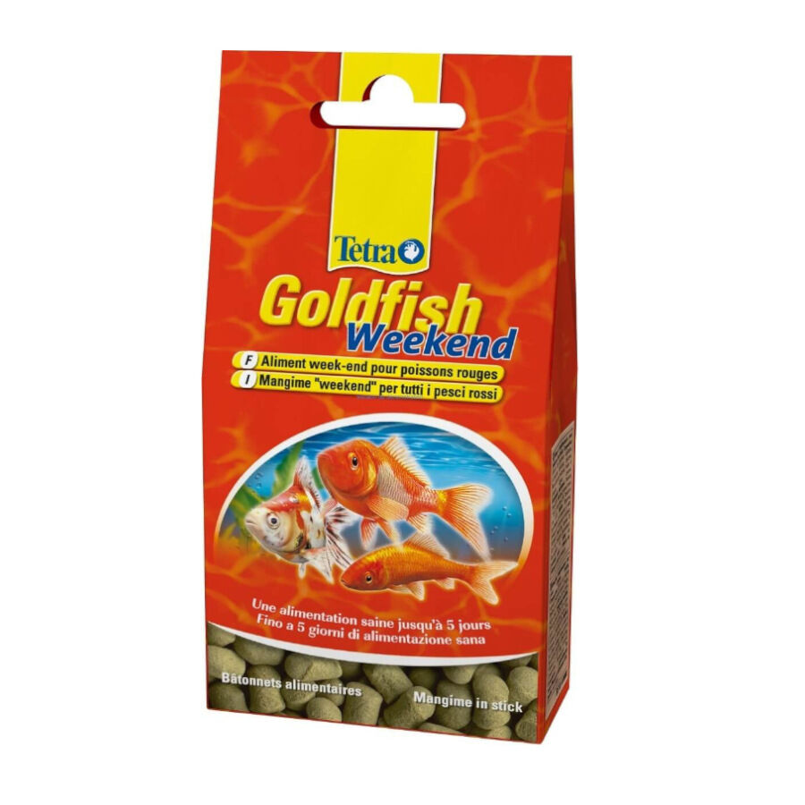 Tetra Goldfish Weekend Sticks para peixes de &aacute;gua fria, , large Imagem n&uacute;mero 1